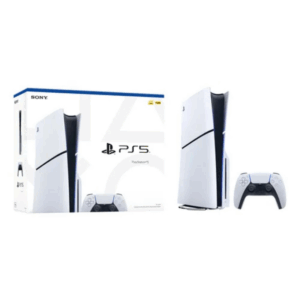 Console PlayStation 5 Slim Disk 1TB – Gráficos em 4K, SSD Ultrarrápido e Controle DualSense Incluso (Branco)