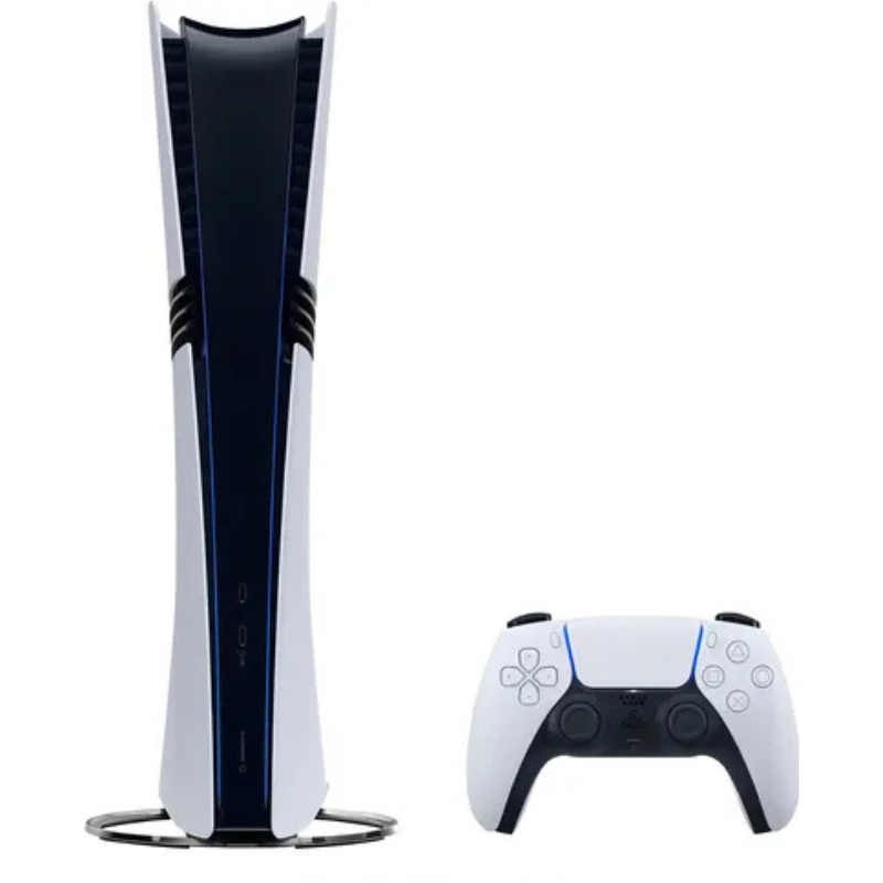 Console PlayStation 5 Pro 2TB Digital – Gráficos em 8K, Super Resolução por IA e Desempenho Extremo (Branco) - Imagem 2