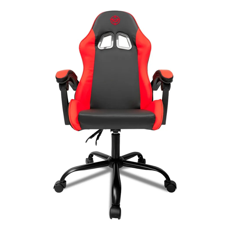 Cadeira Gamer TGT Heron – Design Ergonômico, Revestimento em Couro Sintético (Vermelha) - Imagem 3