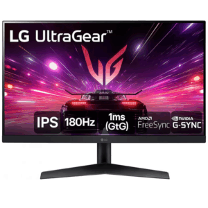 Monitor Gamer LG UltraGear 24GS60F-B 24” IPS Full HD 180Hz 1ms HDR10 G-SYNC FreeSync