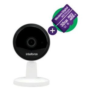 Câmera Inteligente Intelbras iM1 Wi-Fi HD – Monitoramento Interno com Visão Noturna e Áudio Bidirecional