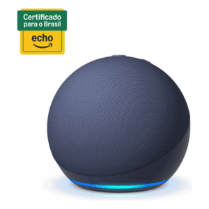 Amazon Echo Dot 5ª Geração com Alexa – Smart Speaker Inteligente (Deep Sea Blue)